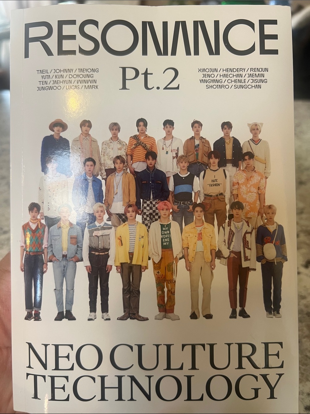 RESONANCE Pt.2 NEO CULTURE TECHNOLOGY Photobook - White Cover